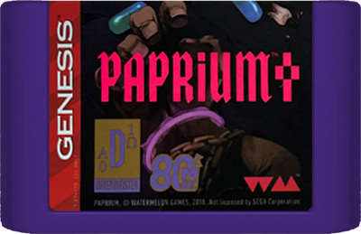 Paprium - Cart - Front