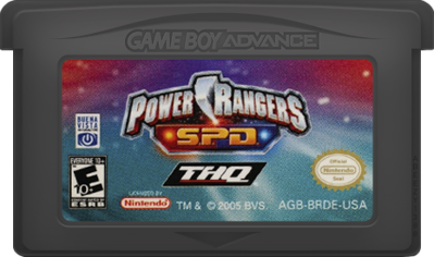 Power Rangers: S.P.D. - Cart - Front Image