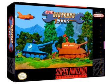 Super Famicom Wars - Box - 3D