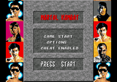 Mortal Kombat - Screenshot - Game Select Image