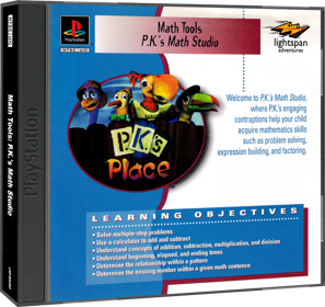 Math Tools: P.K.'s Math Studio - Box - 3D