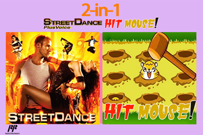 2-in-1: Street Dance / Hit Mouse - Box - Front