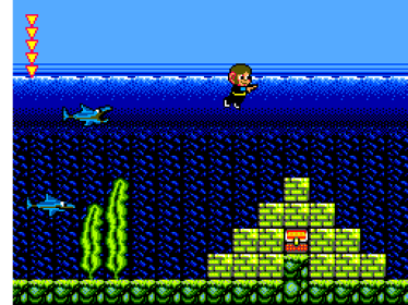 Alex Kidd in Shinobi World - Screenshot - Gameplay