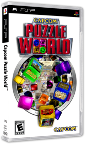 Capcom Puzzle World - Box - 3D