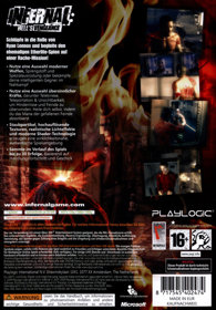 Infernal: Hell's Vengeance - Box - Back