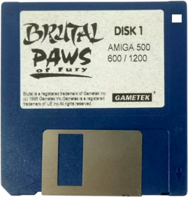 Brutal: Paws of Fury - Disc
