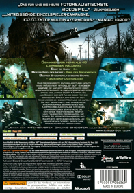 Call of Duty 4: Modern Warfare - Box - Back