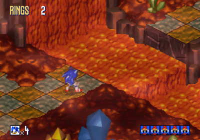 Sonic 3D Blast - Screenshot - Gameplay