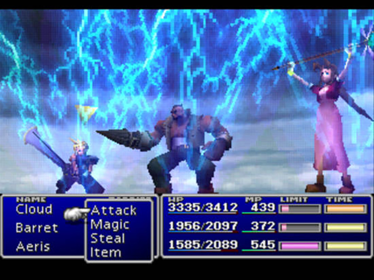 Final Fantasy VII - Screenshot - Gameplay Image