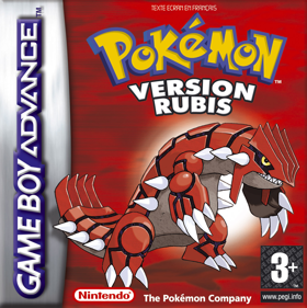 Pokémon Ruby Version - Box - Front