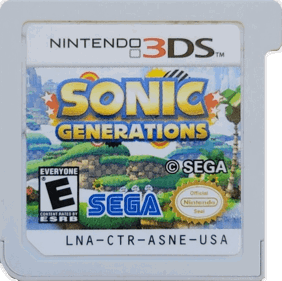 Sonic Generations - Cart - Front
