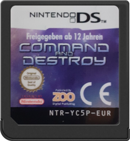 Command and Destroy - Cart - Front