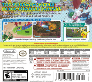 Pokémon Rumble World - Box - Back