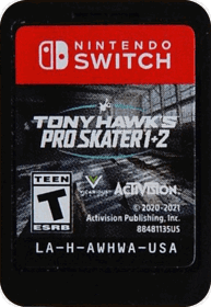Tony Hawk's Pro Skater 1 + 2 - Cart - Front