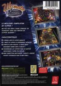 Ultimate Pro Pinball - Box - Back