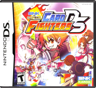 SNK vs. Capcom Card Fighters DS - Box - Front - Reconstructed
