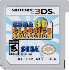 Sega 3D Classics Collection - Cart - Front
