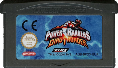 Power Rangers: Dino Thunder - Cart - Front