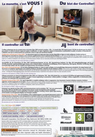 Kinect Adventures! - Box - Back