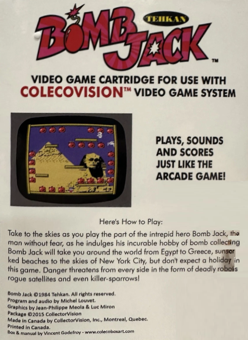 Bomb Jack Images - LaunchBox Games Database