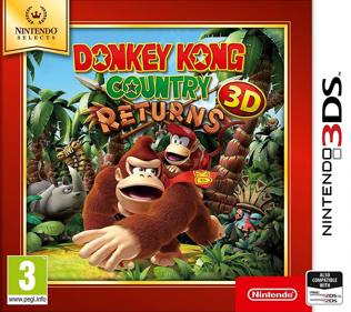 Donkey Kong Country Returns 3D - Box - Front