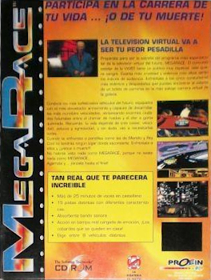 MegaRace - Box - Back