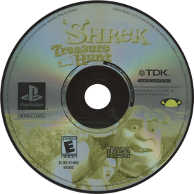 Shrek: Treasure Hunt - Disc Image