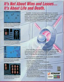 Speedball 2: Brutal Deluxe - Box - Back