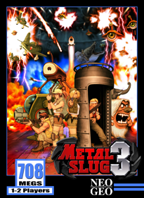 Metal Slug 3 - Fanart - Box - Front