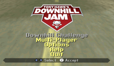 Tony Hawk's Downhill Jam - Screenshot - Game Select