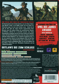 Red Dead Redemption: Game of the Year Edition - Box - Back Image