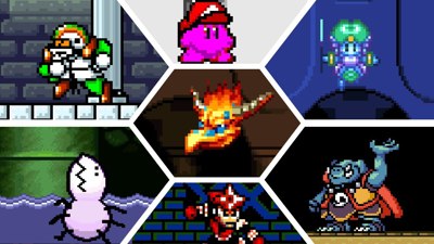 Super Boss Collection - Fanart - Background