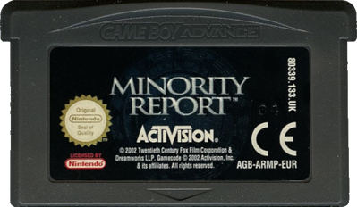 Minority Report: Everybody Runs - Cart - Front
