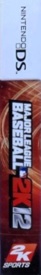 Major League Baseball 2K12 - Box - Spine