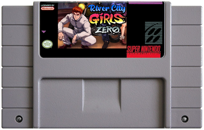 Shin Nekketsu Kouha: Kunio-tachi no Banka - Fanart - Cart - Front