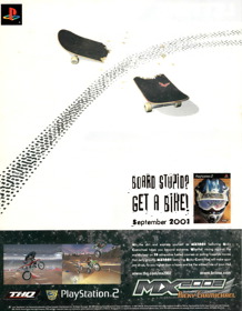 MX 2002 featuring Ricky Carmichael - Advertisement Flyer - Front
