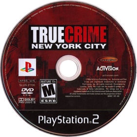 True Crime: New York City - Disc
