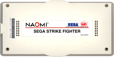 Sega Strike Fighter - Cart - Front