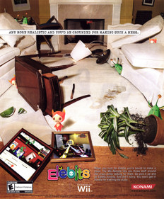 Elebits - Advertisement Flyer - Front