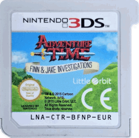 Adventure Time: Finn & Jake Investigations - Cart - Front