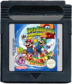 Super Mario Land 2: 6 Golden Coins DX - Fanart - Cart - Front