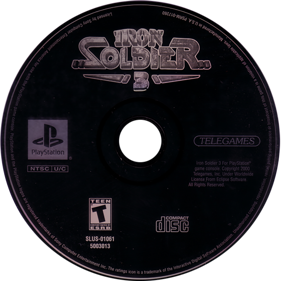 Iron Soldier 3 - Disc Image