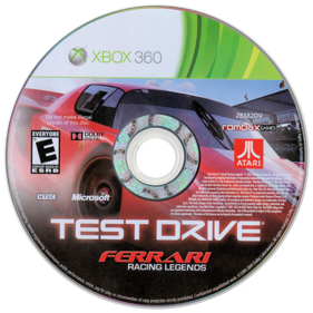 Test Drive: Ferrari Racing Legends - Disc