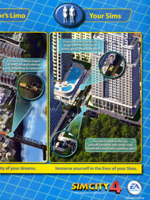 SimCity 4 - Advertisement Flyer - Front