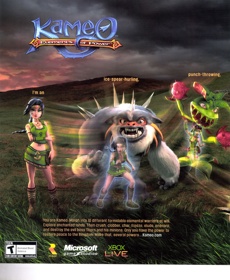 Kameo: Elements of Power - Advertisement Flyer - Front