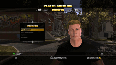 Saints Row - Screenshot - Game Select