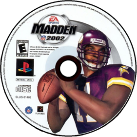 Madden NFL 2002 - Disc Image