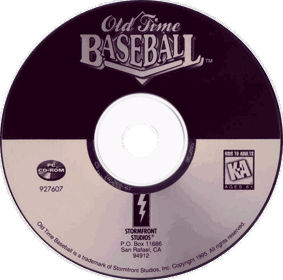 Old Time Baseball - Disc Image