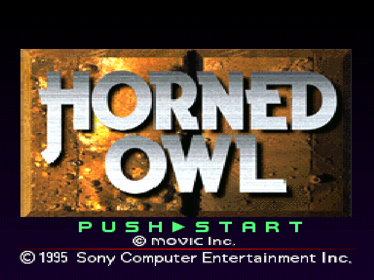 Project: Horned Owl - Screenshot - Game Title