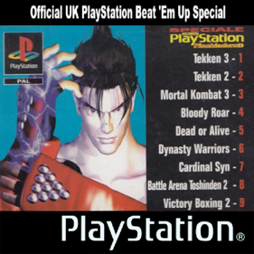 Official UK PlayStation Beat 'Em Up Special - Box - Front